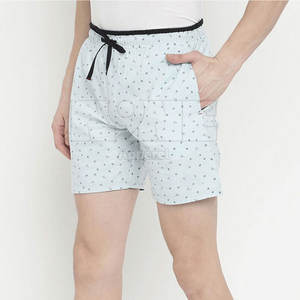Short décontracté à motif uni pour hommes 100% coton polyester taille moyenne prix de gros en vente - Product Image 2