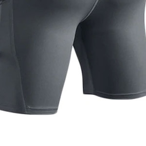 กางเกงขาสั้นรัดรูป เอวยางยืด สวมใส่สบาย ระบายอากาศได้ดี ผลิตจากโพลีเอสเตอร์/คอตตอนคุณภาพสูง สำหรับออกกำลังกาย ผลิตในประเทศปากีสถาน - Product Image 4