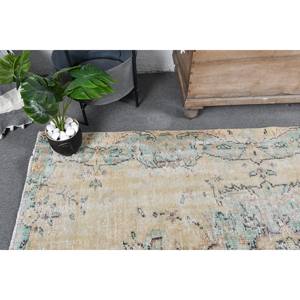 พรมสีเบจสีเขียว5x8ft แบบชนบทสไตล์ตุรกีโบราณสำหรับตกแต่งห้องนั่งเล่นพรมสี่เหลี่ยมผืนผ้าขนาด9x12 - Product Image 5