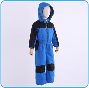 Custom Kids Windproof Waterproof Warm Snowsuit One Piece Jumpsuit Winter Snow Ski Suit Jacket - Product Image 3