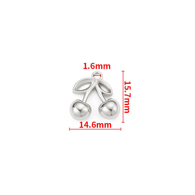 Petite cerise argentée