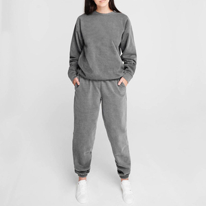 Qualité personnalisée 2025 survêtement pour femmes ensembles de pantalons de jogging ensemble de costume de grande taille survêtement pour femmes avec sweat à capuche costume de sport - Product Image 4