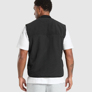 Mode hivernale Gilet en polaire respirant personnalisé Impression de logo Broderie Veste sans manches d'extérieur Streetwear Formal OEM Factory - Product Image 2