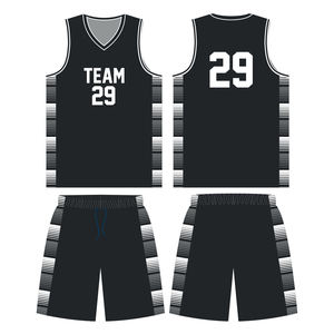 Nouvellement conception hommes basket-ball uniforme Kit Logo personnalisé qualité supérieure sport sublimation basket-ball uniforme - Product Image 6