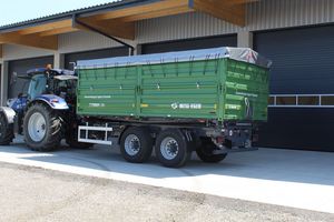 Remorque de ferme camion remorque à benne basculante machines et équipement agricoles - Product Image 4