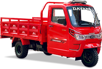 Pabrik Keamanan Segala Cuaca Langsung Menyediakan Mesin Berpendingin Air 200/250/300cc, Tangki Bahan Bakar Besar, Tricycle Kargo