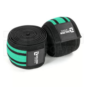 Enveloppes de genou en coton élastique de haute qualité pour l'haltérophilie et la musculation Logo personnalisé Option produit de sécurité de remise en forme - Product Image 4