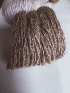 ด้ายผสมผ้าไหม tussah แท้และ muga ดิบทำจากผ้าไหมอินเดียป่าที่มีสีทองธรรมชาติสำหรับร้านค้าเส้นด้ายและเส้นใย - Product Image 3