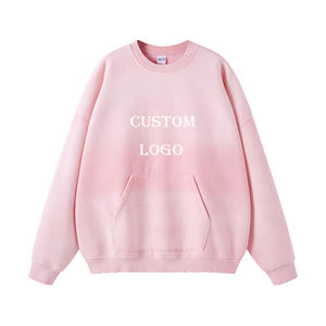 Sudadera de algodón 100% de alta calidad con capucha lavada de gran tamaño de Invierno en Blanco de lana sudaderas de peso pesado pulóver sudaderas con capucha para hombre - Product Image 2