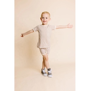 Camiseta Informal Orgánica para Niños de 3 a 9 Años, Camiseta Básica de Manga Corta para Niños - Product Image 4