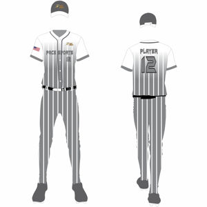 Uniforme de Béisbol de Alta Calidad, Conjunto Deportivo Personalizable, 100% Poliéster, Transpirable, de Secado Rápido, Tallas Grandes, Ropa de Equipo al por Mayor a Bajo Precio - Product Image 6