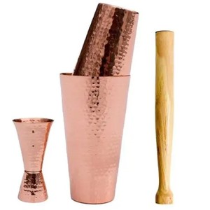 เครื่องปั่นค็อกเทลสแตนเลสขนาดเล็กที่ไม่ซ้ำใครเครื่องผสมเครื่องดื่มโลหะเงินสำหรับใช้ในบาร์ - Product Image 2