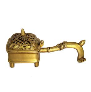 luxury Design Brass <b>Incense</b> <b>Burner</b> <b>holder</b> manufacturer for Home Decor Accessories Top Selling Bakhoor <b>Burner</b> - Product Image 1