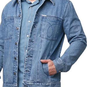 Meilleures ventes Vestes en jean confortables et respirantes/Vestes en jean vintage lavées de haute qualité pour hommes - Product Image 6
