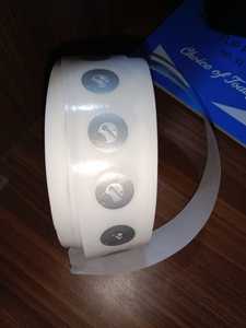 Étiquette NFC intelligente NFC 213, étiquette ronde de 25 mm de diamètre avec adhésif unilatéral - Product Image 2