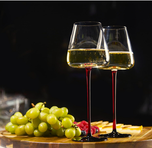 <span class=keywords><strong>Copa</strong></span> <span class=keywords><strong>de</strong></span> <span class=keywords><strong>Vino</strong></span> Tinto Moderna <span class=keywords><strong>de</strong></span> Cristal <span class=keywords><strong>de</strong></span> Color, Nueva <span class=keywords><strong>Copa</strong></span> para Champán con Base Negra <span class=keywords><strong>Inclinada</strong></span> y Fondo Cóncavo, Cristal Tallado en Frío, Estilo Internet Red - Product Image 2