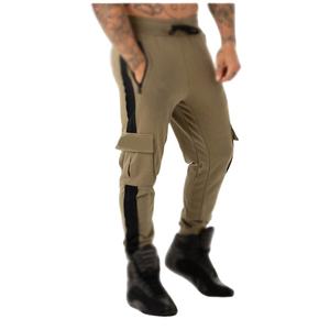 Pantalon de jogging pour homme personnalisé, respirant, à séchage rapide, en nylon et élasthanne, avec cordon de serrage et plusieurs poches - Product Image 1