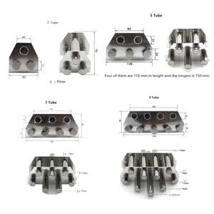 เครื่องแยกแม่เหล็กแบบกริดชนิดแรงกระแทกสูง เกรด N35 พร้อมดัชนีฟลักซ์ 50kGmm สำหรับอุตสาหกรรมสิ่งทอ - Product Image 2
