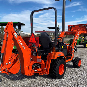 Meilleure offre sur le tracteur Kubota BX23S avec tondeuse à chargeur frontal rétrocaveuse outils prix de fabrication chargeuse à bûches de type ASV d'occasion - Product Image 1
