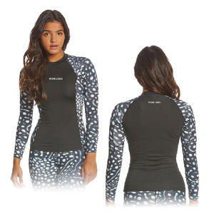 Womens Long Sleeve Rash Guard Manufacturer Sportswear Rash Guard <b>Swimming</b> <b>Shirt</b> Plus Size Rash Guard - Product Image 5