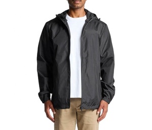 Vestes coupe-vent décontractées pour hommes de haute qualité, logo personnalisé OEM, vente chaude, style automne avec fermeture éclair, tissu imperméable - Product Image 3