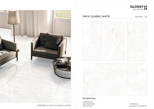 Meilleure vente de carreaux de sol vitrifiés en porcelaine ivoire polie à finition brillante 600x1200 disponibles à l'exportation depuis l'Inde - Product Image 5