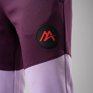Ensemble de survêtement décontracté pour homme, violet lilas, avec veste zippée intégrale et pantalon de jogging, vêtements de sport unis pour l'entraînement, la gym, la course et le fitness - Product Image 6