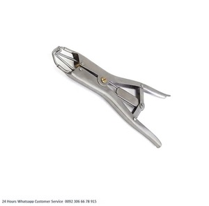 Instrumento veterinario reutilizable de acero inoxidable, aplicador de anillo de marcado, fórceps de soporte de Toro, herramientas quirúrgicas para diagnóstico - Product Image 6