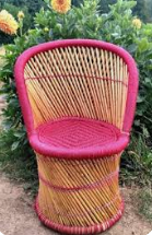 Chaise en bambou tissée à la main, idéale pour le jardin, le salon, vente en gros, 1 pièce - Product Image 4