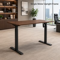 Escritorio Eléctrico Negro de Altura Ajustable