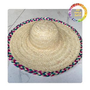 Chapeau de paille à la mode du Viet Nam | Idéal pour la plage, la fiesta et les activités de plein air | Fourniture en vrac disponible - Product Image 5