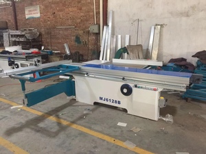 China fabriek XJ-6130B houtbewerkingsmachine met 45 graden paneel schuiftafelzaag te koop - Product Image 4