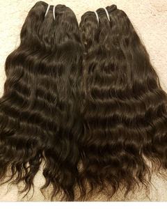 Extensiones de Cabello Humano Virgen Remy de la India del Sur para Máquina, Paquetes de Doble Trama, Peluca Natural de 100g, Modelo VGP 01 de Fábrica - Product Image 4