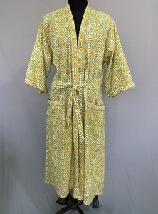 Vestido de algodón estampado largo de verano para mujer, resistente bordado, Otoño, nuevo, personalizado, venta al por mayor, Otoño, nuevo, personalizado - Product Image 2