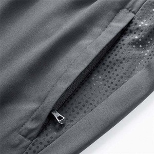 Venta al por mayor Ropa de gimnasio Pantalones cortos Ropa de hombre Fitness Entrenamiento Jogging Pantalones cortos Deportes Correr Cintura con cordón Pantalones cortos de algodón de poliéster - Product Image 5