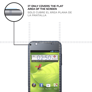 ฟิล์มกันรอยหน้าจอ ANTISHOCK สำหรับอุปกรณ์เสริมมือถือ ZTE Blade G Premium - Product Image 3