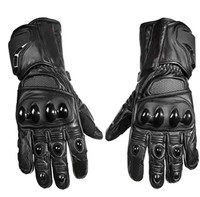 Gants de moto de course en cuir de qualité supérieure avec fonctionnalité d'écran tactile