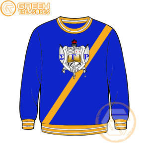 Sudadera de lana de algodón Sigma Gamma Rho personalizada de alta calidad, Jersey bordado, chaqueta para mujer, ropa griega, estilo de hermandad - Product Image 4