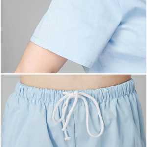 Uniformes Médicos Modestos de Alta Calidad para Mujer, Conjuntos de Uniformes de Enfermería con Cuello en V y Accesorios Suaves - Product Image 5