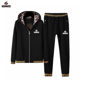 Nuevo chándal de primavera para hombres, chándal deportivo de bloque de color, chándales transpirables para hombres, ropa para correr, venta al por mayor - Product Image 6
