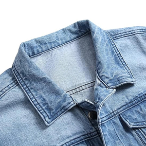 Fashion Style Casual Distressed Breathable Quick Dry Streetwear Jean <b>Jacket</b> for <b>Men</b> Ripped Sports <b>Trucker</b> - Product Image 3