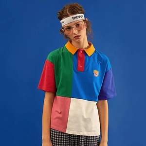 Polos à logo brodé personnalisés pour femmes Nouvelle chemise d'été de qualité supérieure pour femmes Chemises polo élégantes à col montant en coton - Product Image 5