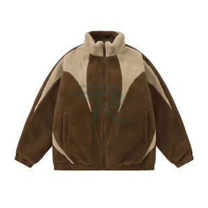 Chaqueta de Hombre Estilo Vintage, con Cierre Frontal de Dos Tonos, Forro de Sherpa, Resistente al Viento, para Otoño, Modelo 2026 de Razorts - Product Image 1