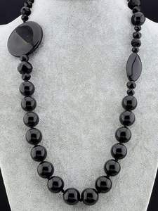Collier en perles de résine faites à la main Craft Exim, bijoux de mode haut de gamme, élégant pour femmes, à porter en toutes saisons, idéal pour les fêtes, cadeau, exportation - Product Image 2