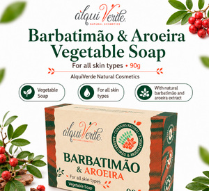 Alquiverde Natural Barbatimao Aroeira Kit de Jabones Vegetales en Barra (Paquete de 3) - Ecológico, Vegano, Libre de Crueldad Animal para Cuerpo y Rostro 90g - Product Image 4