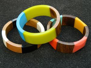 New Arrival Unisex Retro Baroque Style Open Cuff <b>Bracelet</b> Trendy <b>Metal</b> Alloy Resin Acrylic Bangle Vintage Fashion Wholesale - Product Image 2