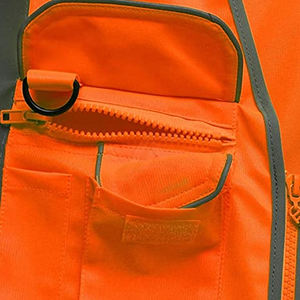 Construction Work Safety Hi Vis Vest Customized Logo Safety Hi Vis Vest For <b>Sale</b> Custom Design - Product Image 4