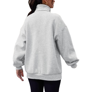 Surdimensionné reine femmes sweat à capuche zippé automne mode soie sweats avec trou col rond pull pour adolescentes Preppy tenues 2026 - Product Image 6