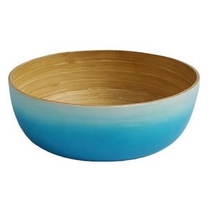 Tazones de Ensalada de Bambú Biodegradables, Hechos a Mano, Ecológicos, Naturales, Apilables y Ligeros, de Alta Calidad y Más Vendidos - Product Image 1