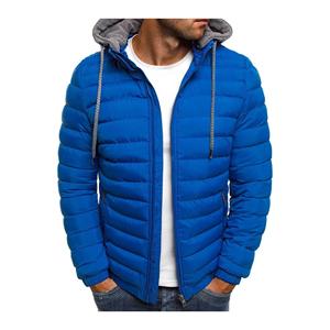 Custom OEM ODM invierno High Street Canvas Puffer Coat para los hombres-Con Capucha Impermeable Transpirable - Product Image 1